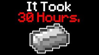 The Cost of 1 Iron Ingot in Minecraft's H̶a̶r̶d̶e̶s̶t̶ Modpack