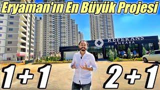 EV TURU #22 / REFERANS ANKARA / 1+1 ve 2+1 Örnek Daire Turu / Modern 1+1 - 2+1 Açık Mutfaklı Ev Turu