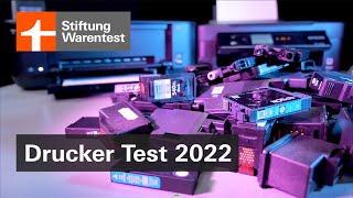 Test Drucker 2022: Qualität,Tintenverbrauch+Drucktempo im Vergleich (Druckertest Stiftung Warentest)