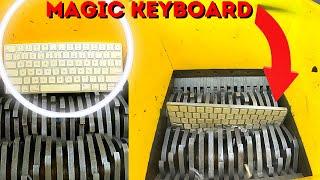 Apple Magic Keyboard Gets Shredded - DESTROYED Shredding Stuff Compilation