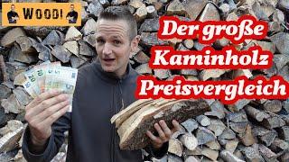 Kaminholz Preisvergleich - Brennholzpreise vergleichen - Woodi