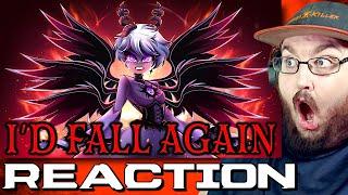 EMILY FALLEN ANGEL SONG - I’d Fall Again | Hazbin Hotel Animatic |【Original Song】REACTION!!!