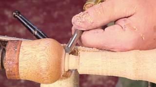 Long stem Goblet  by Sam Angelo  the Wyomingwoodturner