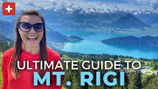 Ultimate Guide to Mt. Rigi | Day Trip from Lucerne, Switzerland