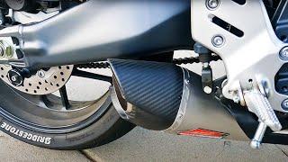 2023 Yamaha MT-09 Yoshimura AT2 Exhaust Comparison