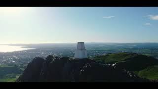 HOLYROOD PARK & ARTHUR'S SEAT CINEMATIC DRONE FOOTAGE SCOTLAND JUNE 2021 4K