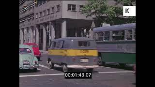 Vídeo  gravado nas ruas do Rio de Janeiro nos anos 1960 remasterizado em  HD