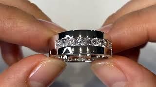 D Flawless Diamond Ring at 0.83 carat by Kat Florence KFD031