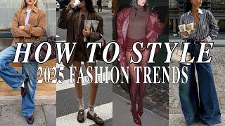 How To Style Winter Fashion Trends 2025! (Suede, Chocolate, Burgundy, more!)