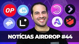 MUITOS AIRDROPS PARA GANHAR: LINEA, SANCTUM, PARTICLE, NOSTRA, OPTIMISM, ZORA, FARCASTER, AETHIR E +