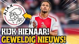 NET AANGEKONDIGD! LAATSTE MINUUT! JIJ KAN VIEREN! GROOT NIEUWS! LAATSTE AJAX-NIEUWS