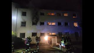 Küchenbrand in Mehrfamilienhaus - 10 Betroffene in Bonn-Pennenfeld am 27.05.24