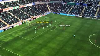 Selcuk Inan Freekick Goal | Konyaspor vs. Galatasaray | #FM15