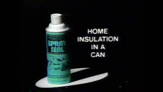 1980 Spray Seal "Home insulation in a can" TV Commercial