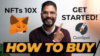 How to Buy NFTs using Metamask | Beginner's Guide - Step by Step | Coinspot Australia | Opensea