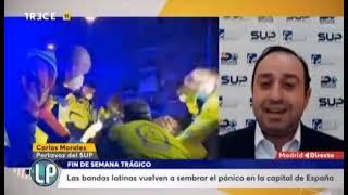 El Portavoz SUP habla para TRECE TV sobre los últimos incidentes violentos de las Bandas Juveniles