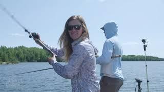 Muskie Fishing with Jessie Baker on Pipestone Lake, Ontario