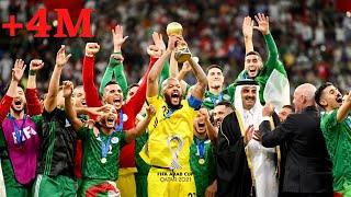 Le Parcours De L'équipe Nationale D'Algérie  Coupe Arabe QATAR 2021 (Musique DZ)