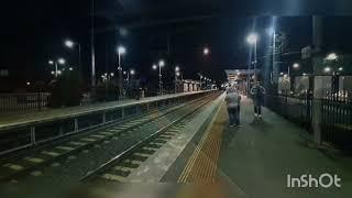 Trains At Speed Along The Gippsland Line