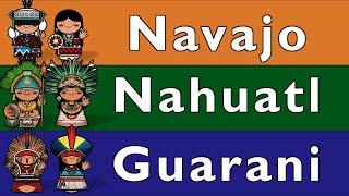 NATIVE AMERICAN: NAVAJO, NAHUATL, & GUARANI