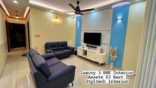 Luxury 3 BHK Interior Tour | Assetz 63° East Bangalore || Styltech Interior