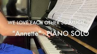 "Annette" FULL PIANOCOVER - We Love Each Other So Much / SPARKS / Adam Driver / Marion Cotillard