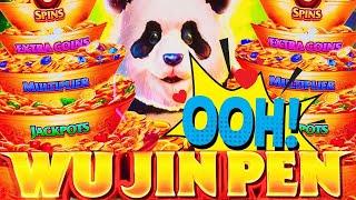 NEW SLOT! $250 BUY A BONUS  All 5 POTS FINALLY!! WU JIN PEN Slot Machine (LIGHT & WONDER)