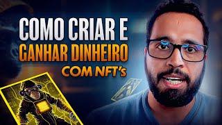 Como criar seu próprio NFT do zero DE GRAÇA e GANHAR DINHEIRO