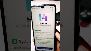 Redmi Note 8 2021 MIUI 14 Update #techmiui #shorts