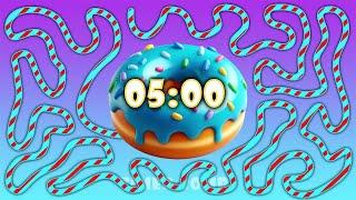 5 Minute Cartoon Donut  Timer Bomb 