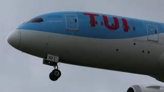 TUI BOEING 787-8 DREAMLINER G-TUID ARRIVING INTO BIRMINGHAM AIRPORT 24/09/23