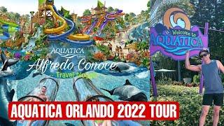 AQUATICA ORLANDO 2022 TOUR ¿EL MEJOR PARQUE DE AGUA DE USA?