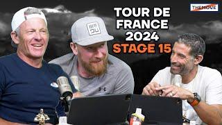 Podium shuffle in the last week? Ft. Sir Bradley Wiggins | Tour De France 2024 Stage 15 | THEMOVE