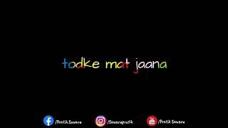 O Mitra O Yaara Yaari (WhatsApp Status Video) | Udd Ja Kaale Kawa | Pratik Sawarn.