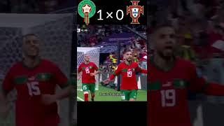 Morocco VS Portugal • World Cup 2022 #shorts #youtube #football #portugal #morocco #worldcup2022