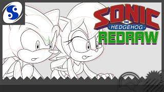 Redrawing Sonic SatAM into Sonic X | Sonic X-Ifying