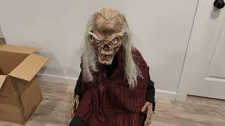 Spirit Halloween 2023 The Crypt Keeper (The Keeper) animatronic unboxing