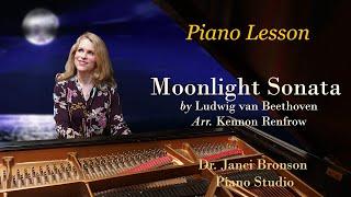 How to Play Beethoven Moonlight Sonata 1st Mov. Arr. on Piano: Pitfalls and Learning Strategies
