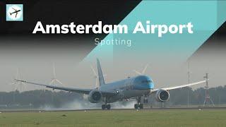 B744F, B787-10, A333, A320, ERJ-190 | Amsterdam Airport | Spotting