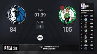 Dallas Mavericks vs Boston Celtics |#NBAFinals presented by YouTube TV Game 1 on ABC Live Scoreboard