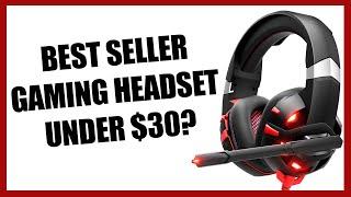 Best Seller Gaming Headset Under $30 - RUNMUS K2 Gaming Headphones Review