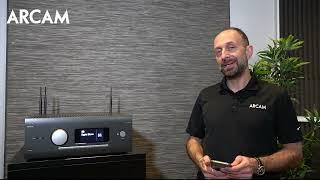 How-To Set Up ARCAM AVR's to the Network