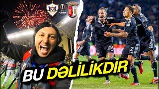 Qarabağ 2:3 Braqa | UEFA Avropa Liqası, pley off | DRAMATİK QƏLƏBƏ | AZARKEŞ GÖZÜ İLƏ