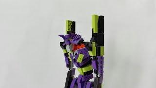 Custom LEGO NEON GENESIS EVANGELION EVA 01