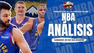 PRONÓSTICOS DEPORTIVOS - FAVORITOS DE LA NBA DEL SÁBADO 28 DE DICIEMBRE DE 2024