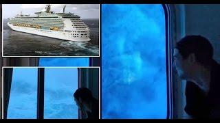 Terrifying 30ft Waves Hit Royal Caribbean cruise ship