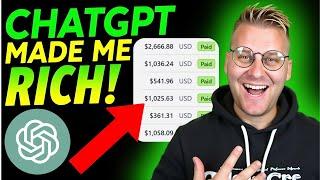 I Made MILLIONS with ChatGPT! Here's The EXACT Tools I Use (Make Money Online With ChatGPT