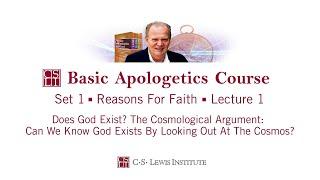 The Cosmological Argument: Basic Apologetics Course with Art Lindsley (HD)