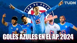 ¡MÁQUINA ROMPEREDES!  ️ Todos los GOLES de Cruz Azul en lo que va del Apertura 2024 | TUDN