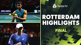 Carlos Alcaraz vs Alex De Minaur For The Title  | Rotterdam 2025 Highlights Final